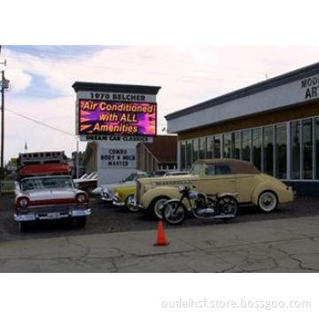 P10mm High Brightness Digital Outdoor LED Signs for Shoppin